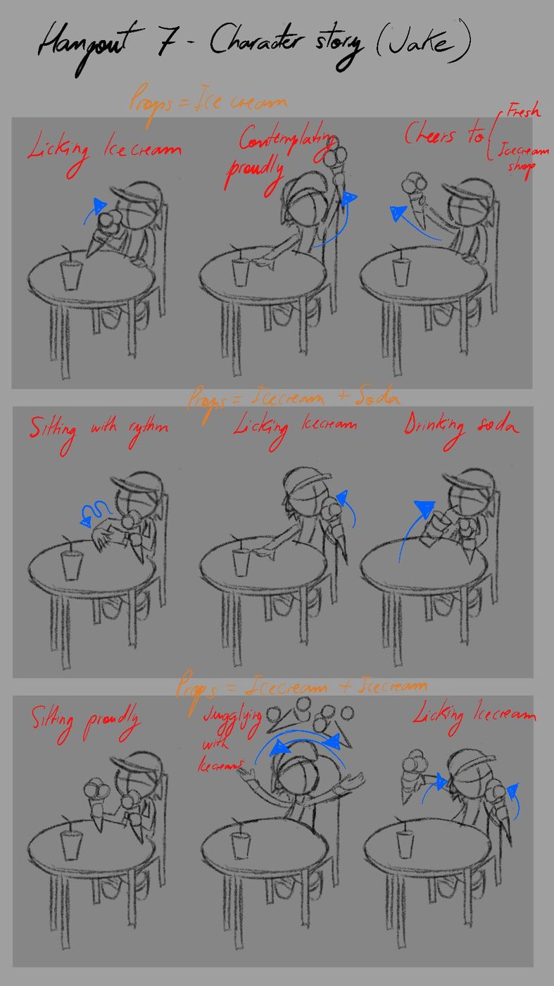 SSB — Jake Hangout Storyboard