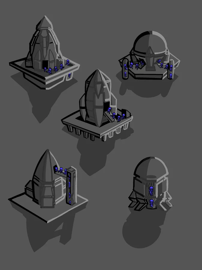SpaceShip — Early Concept